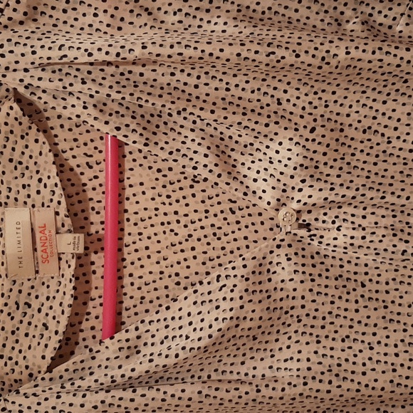 The Limited Scandal Collection Beautiful Blouse Size  Large - Picture 3 of 8